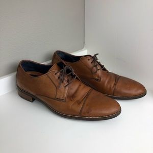 Cole Haan Men’s Brown Leather Oxfords Size 11